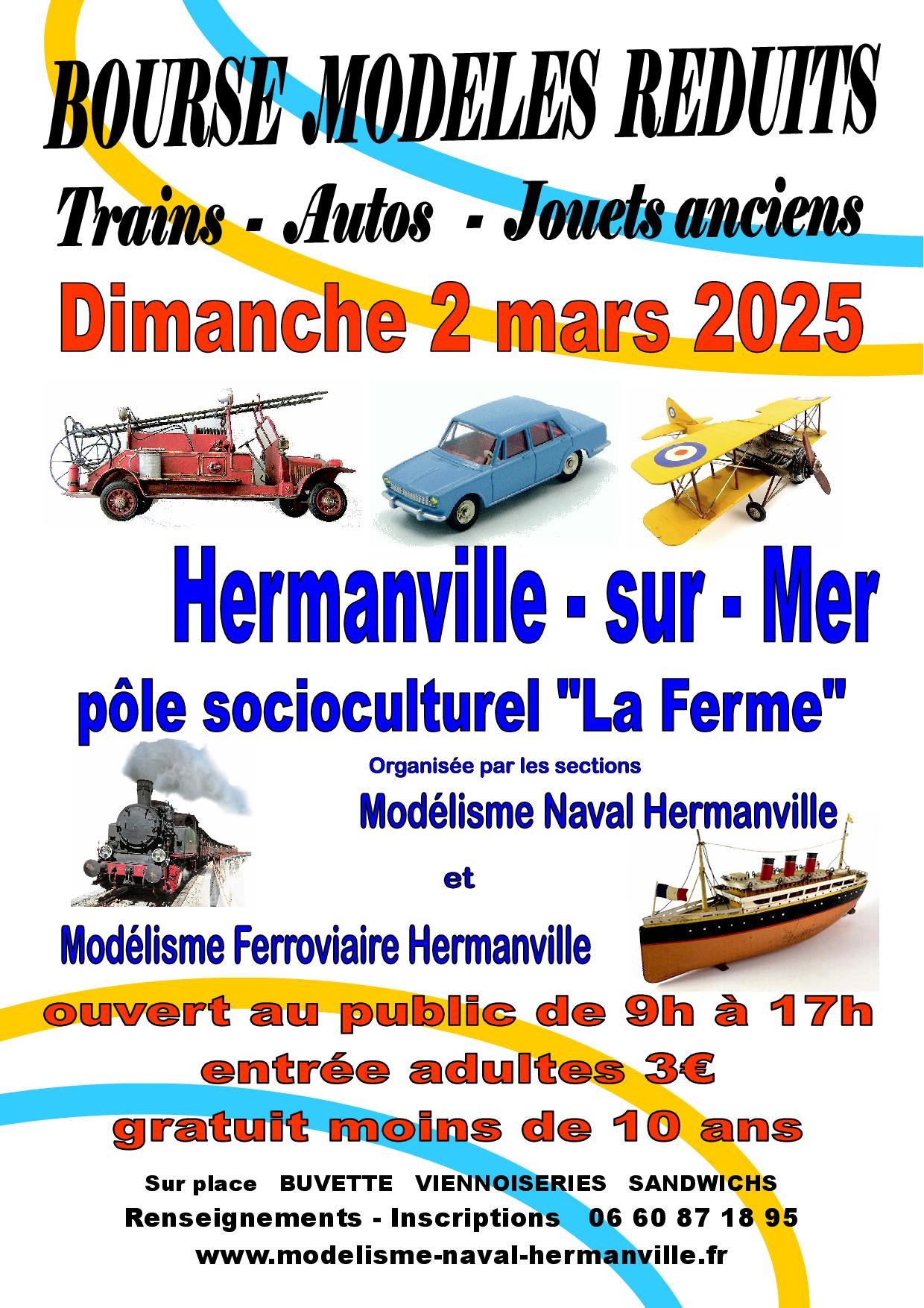 affiche Bourse HERMANVILLE SUR MER 2025